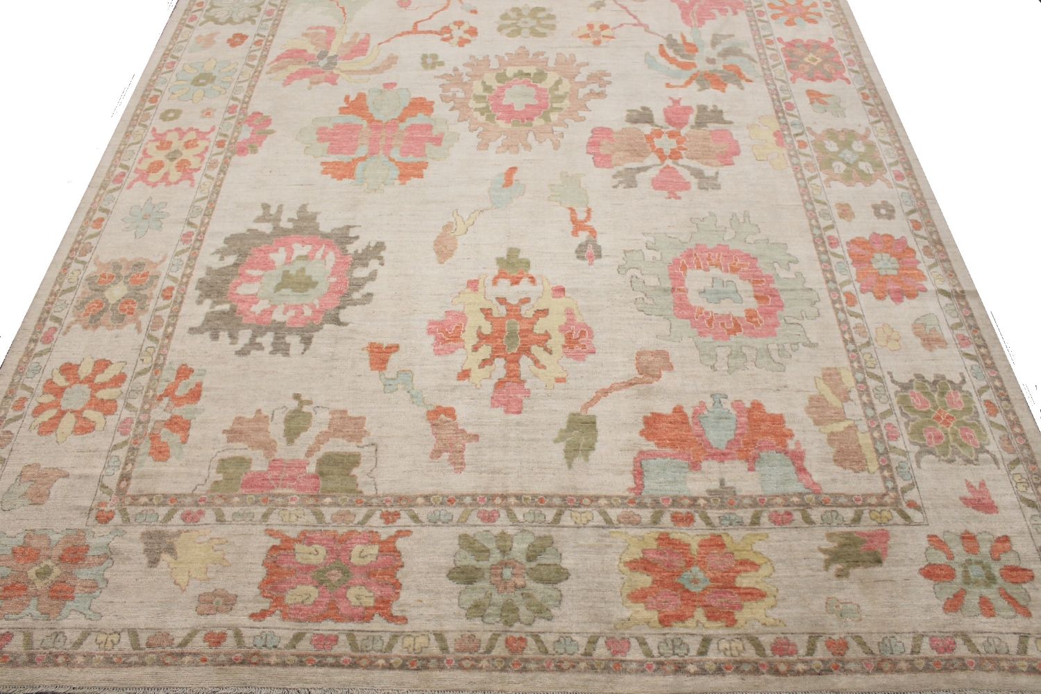 OVERSIZE Oushak Hand Knotted Wool Area Rug - MR029236