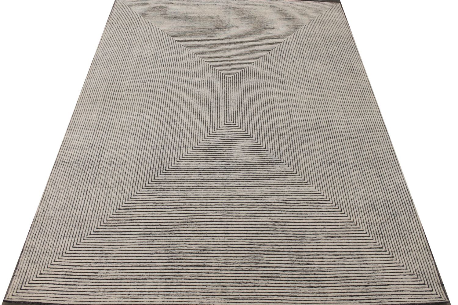 9x12 Casual Hand Knotted Wool Area Rug - MR029339