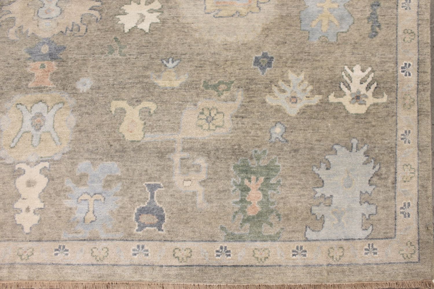8x10 Oushak Hand Knotted Wool Area Rug - MR029427