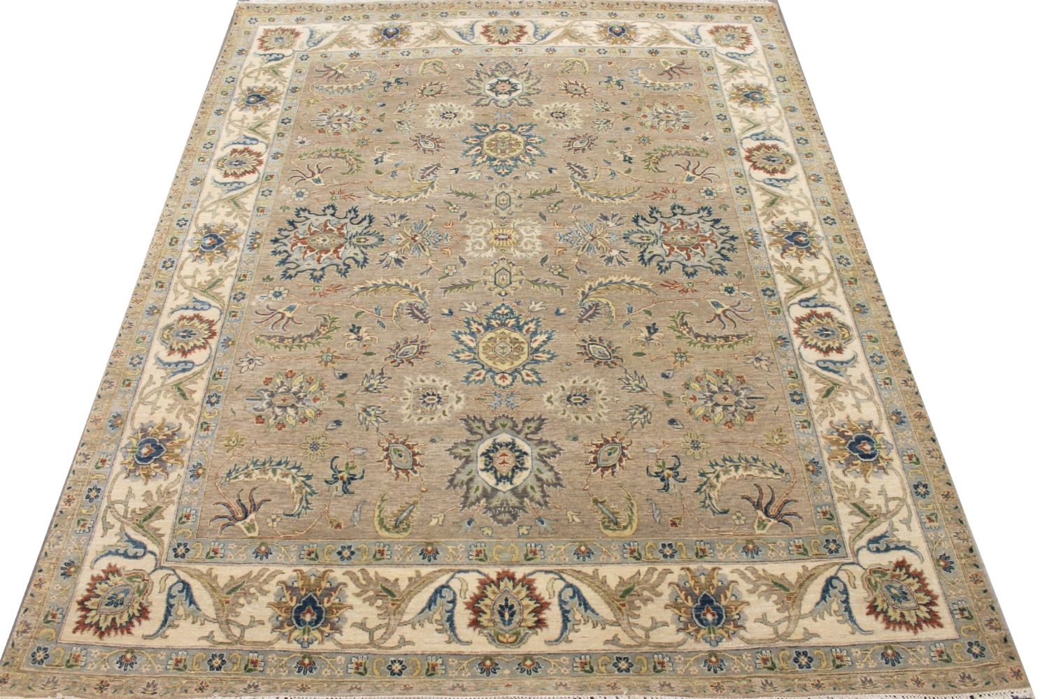 8x10 Traditional Hand Knotted Wool Area Rug - MR029577