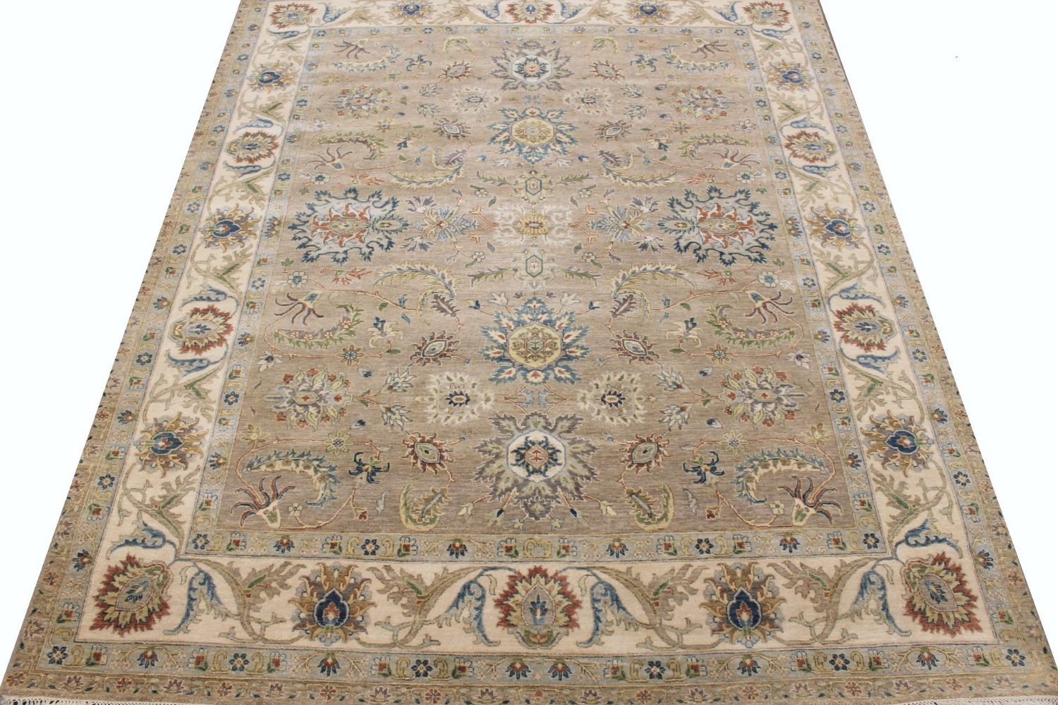 8x10 Traditional Hand Knotted Wool Area Rug - MR029577