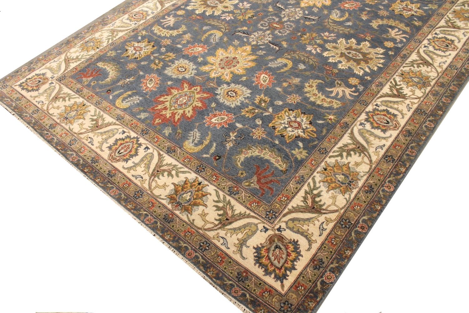 9x12 Traditional Hand Knotted Wool Area Rug - MR029578