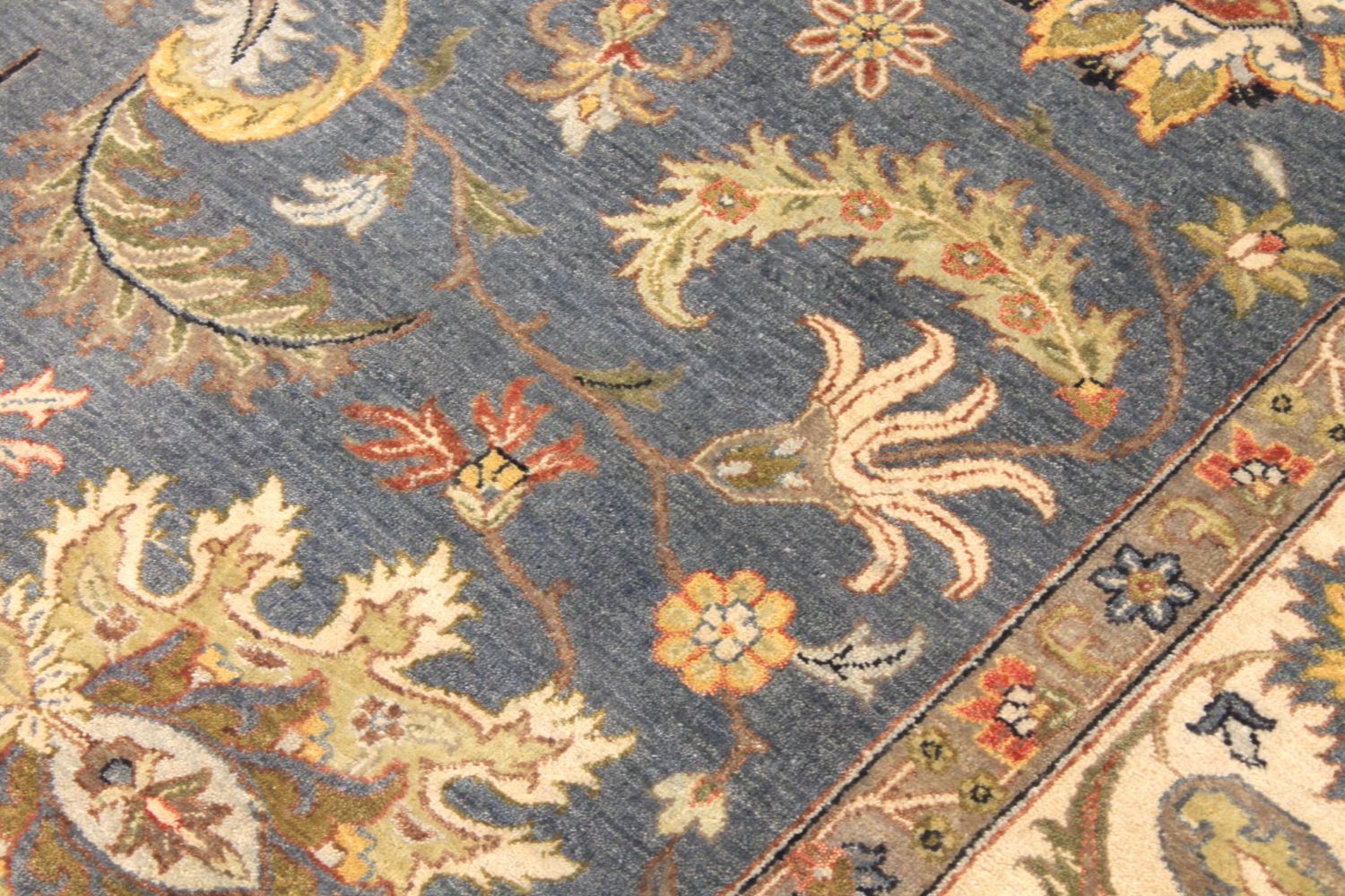 9x12 Traditional Hand Knotted Wool Area Rug - MR029578
