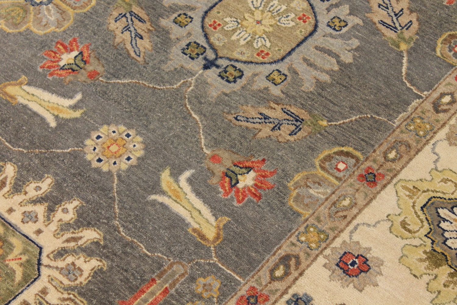 10x14 Traditional Hand Knotted Wool Area Rug - MR029580