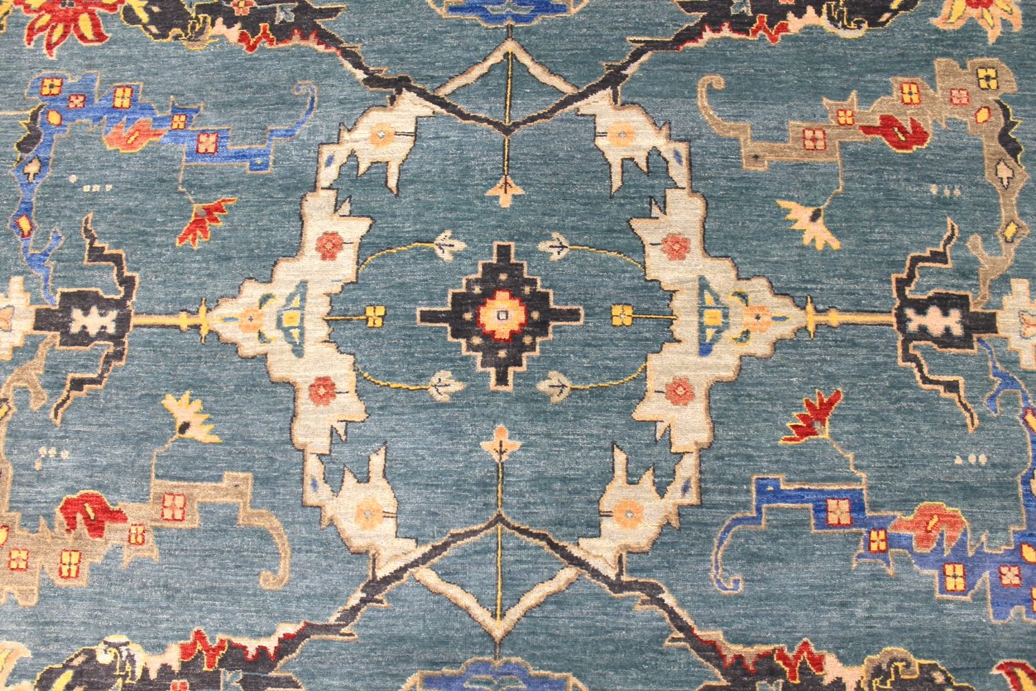 10x14 Traditional Hand Knotted Wool Area Rug - MR029581