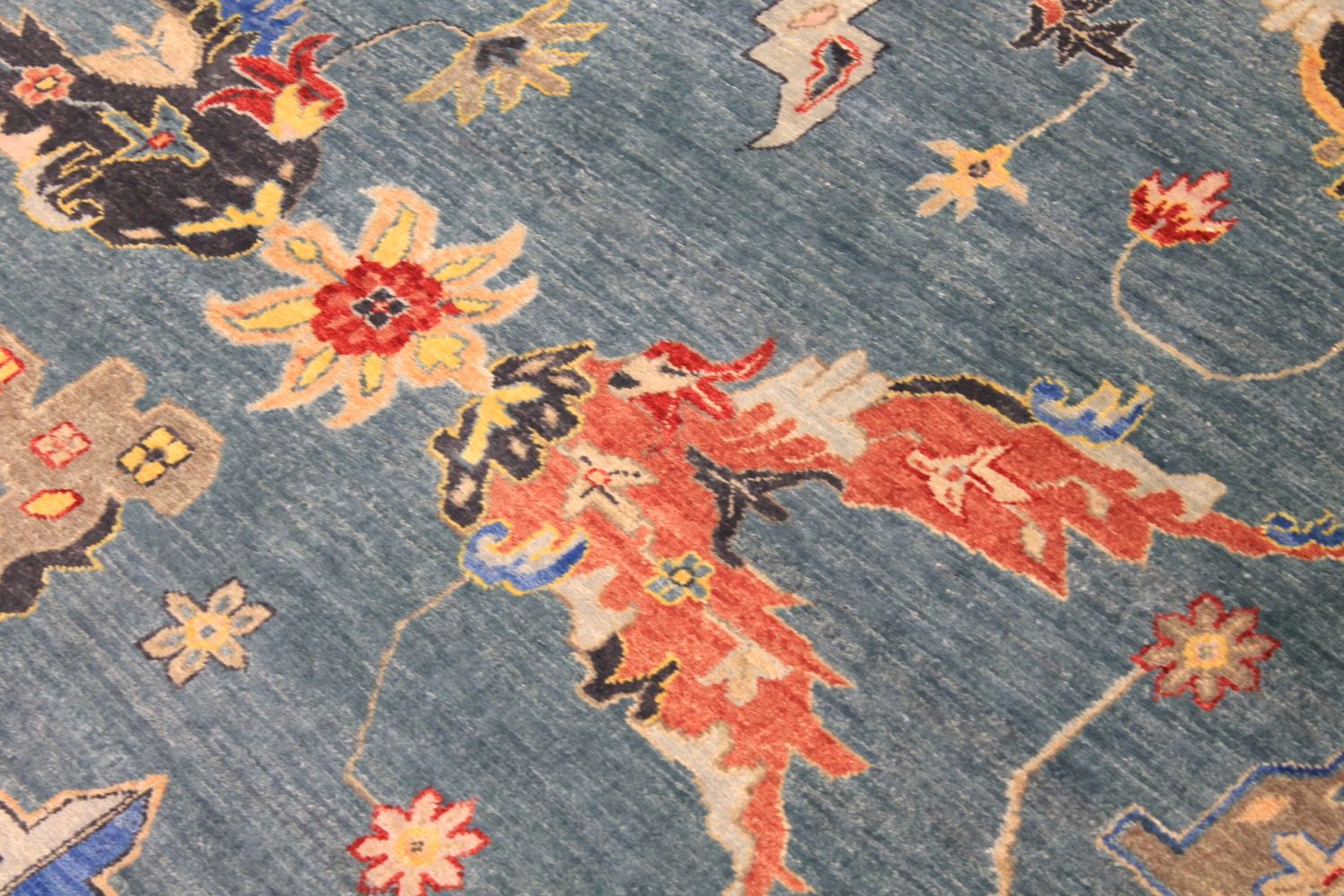 10x14 Traditional Hand Knotted Wool Area Rug - MR029581