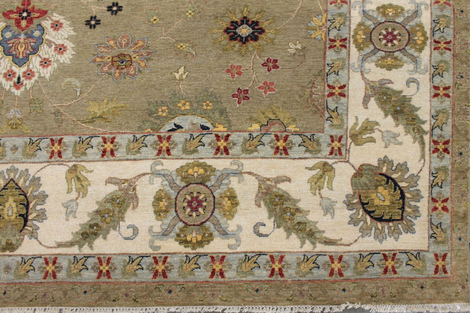 9x12 Traditional Hand Knotted Wool Area Rug - MR029583