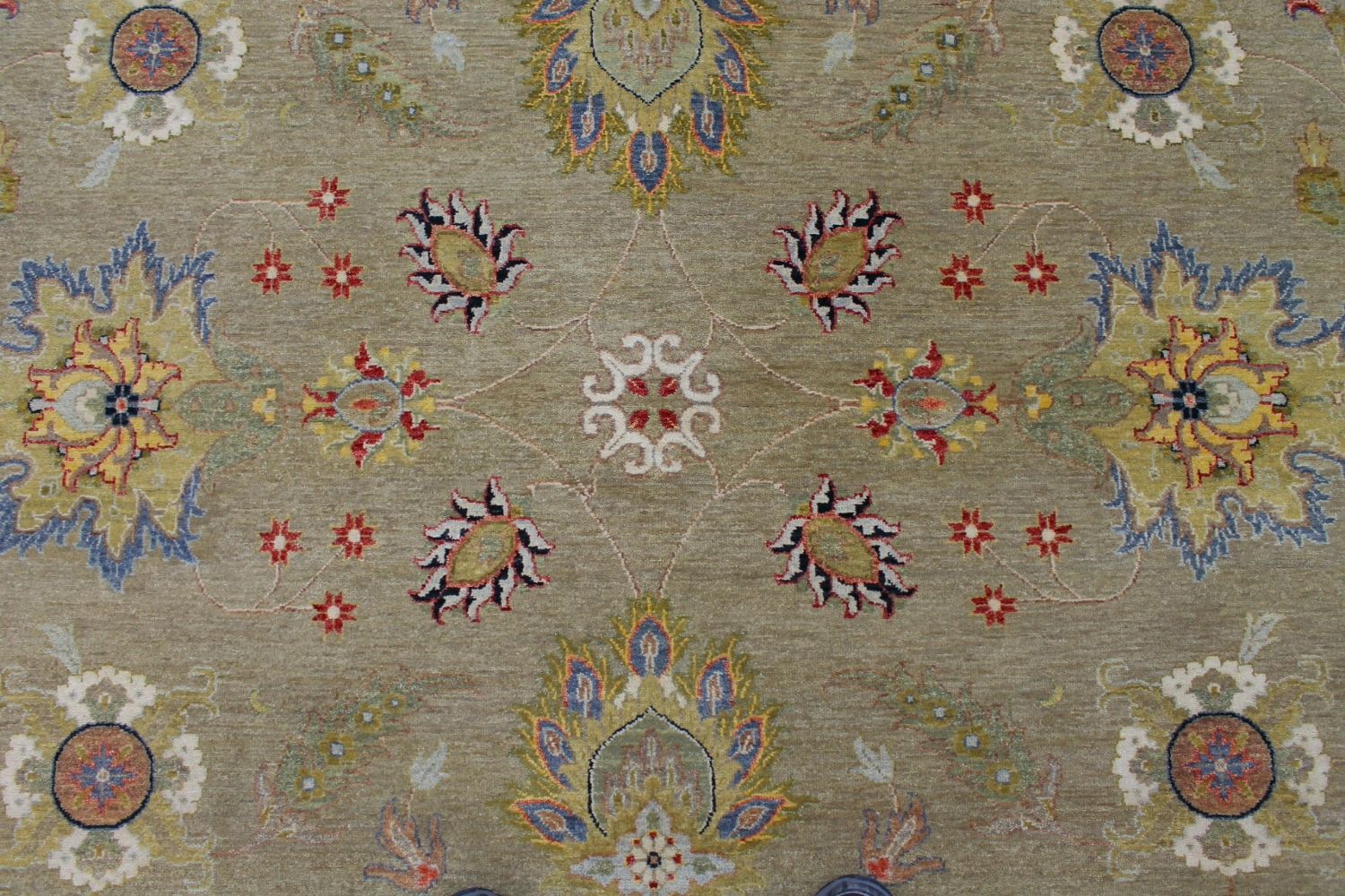 9x12 Traditional Hand Knotted Wool Area Rug - MR029583