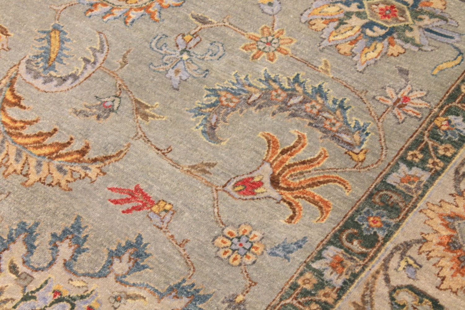9x12 Traditional Hand Knotted Wool Area Rug - MR029584