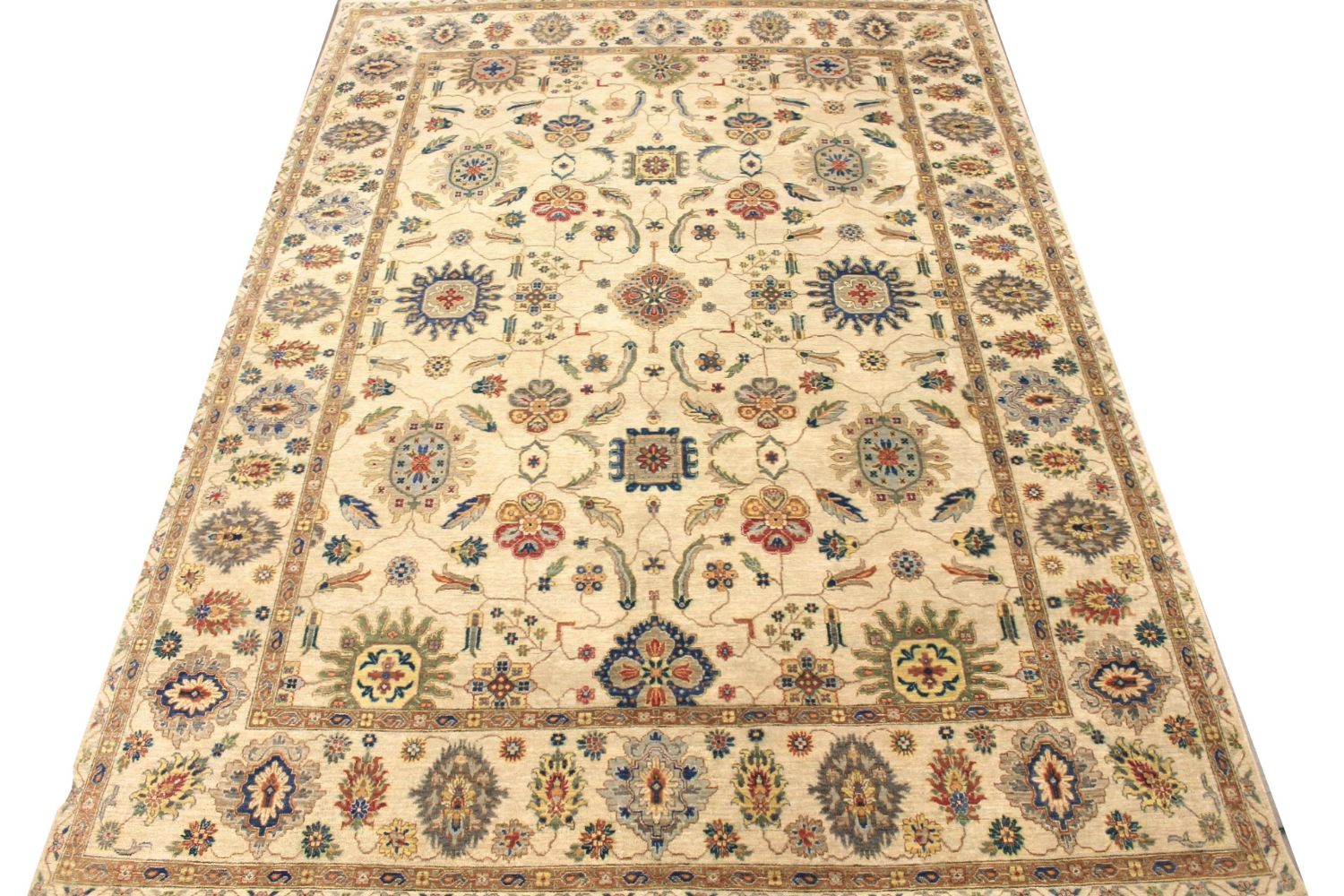 9x12 Traditional Hand Knotted Wool Area Rug - MR029585