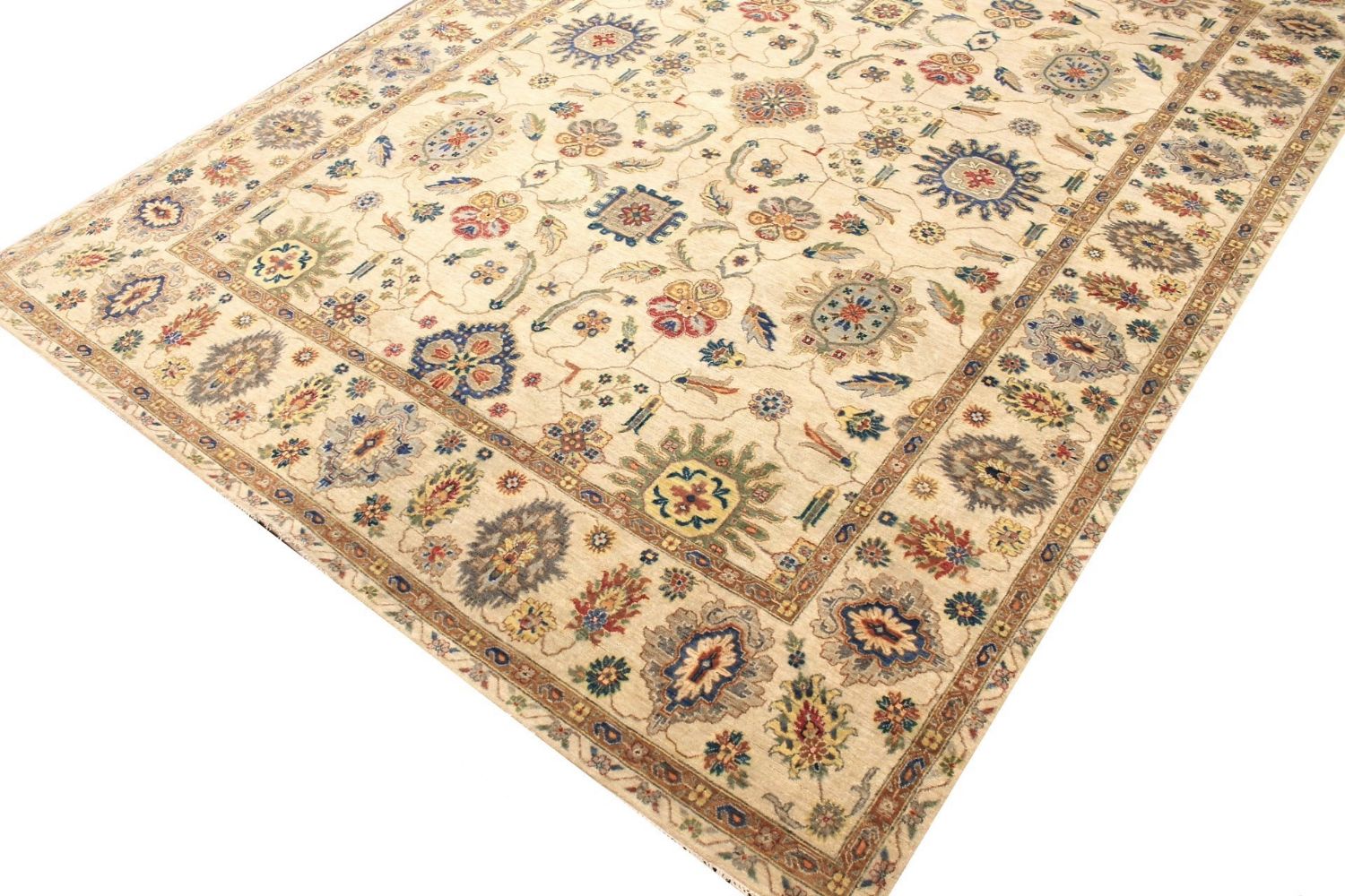 9x12 Traditional Hand Knotted Wool Area Rug - MR029585
