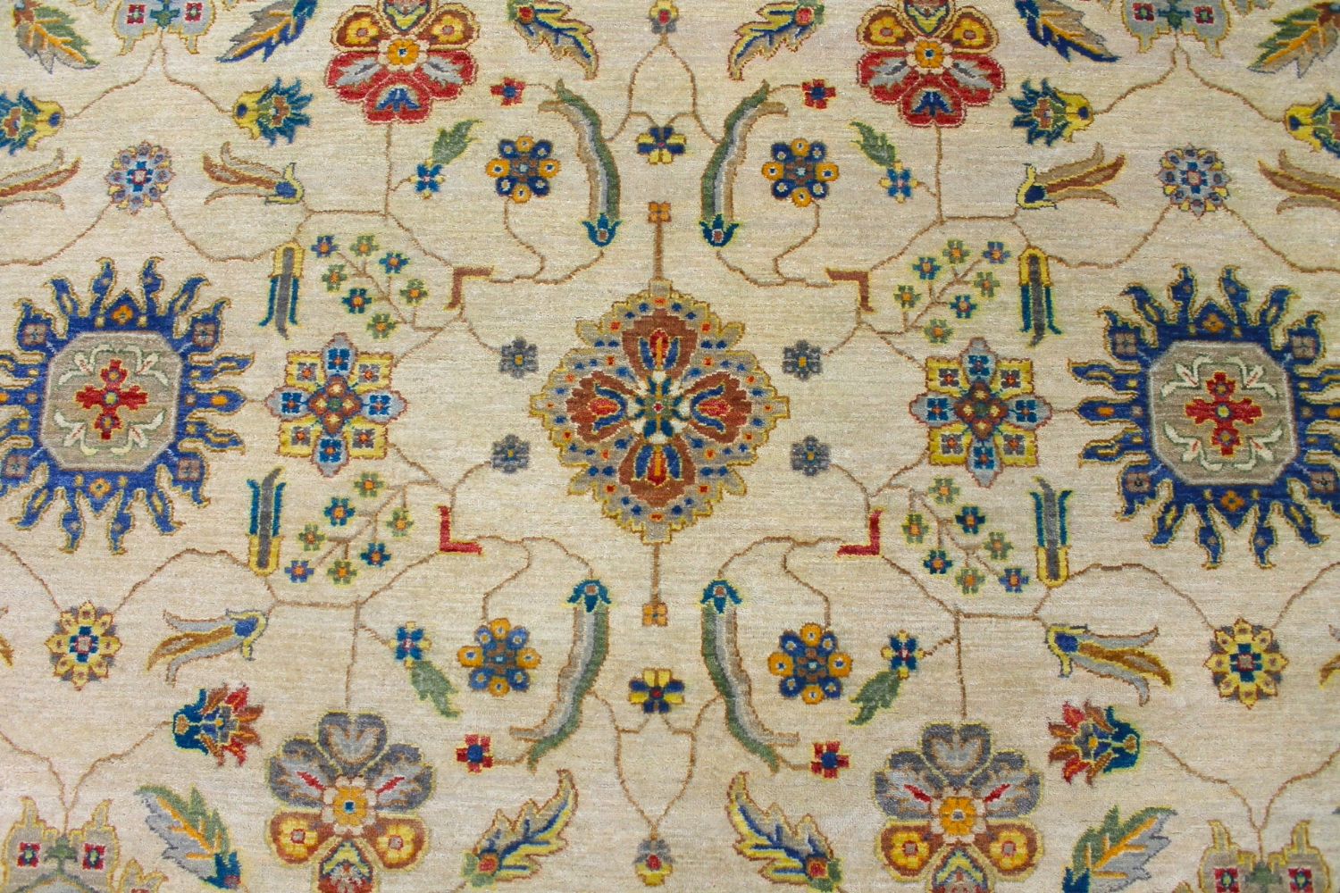 9x12 Traditional Hand Knotted Wool Area Rug - MR029585