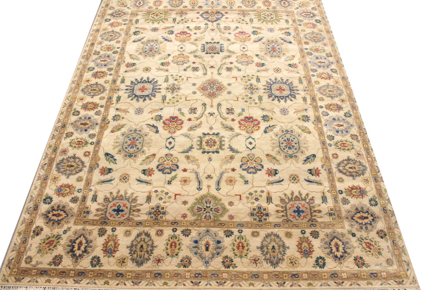 9x12 Traditional Hand Knotted Wool Area Rug - MR029585