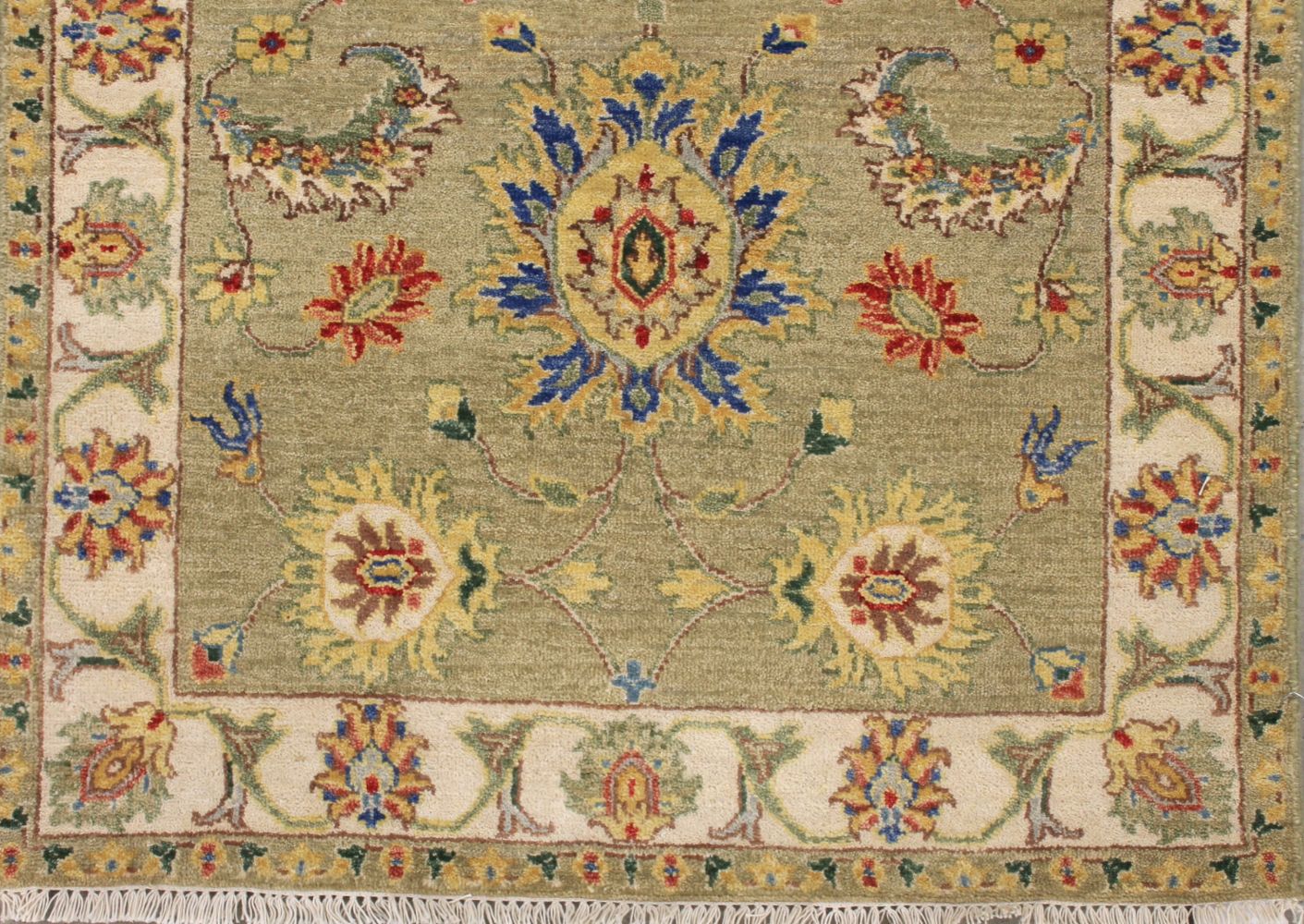 3x5 Traditional Hand Knotted Wool Area Rug - MR029587