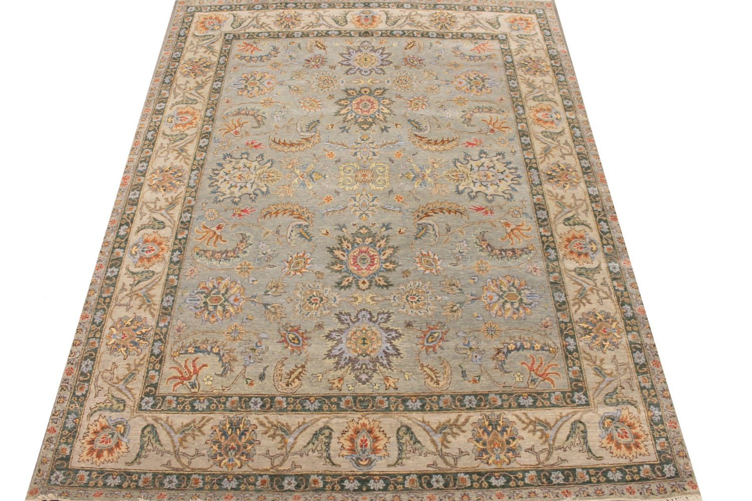8x10 Traditional Hand Knotted Wool Area Rug - MR029588