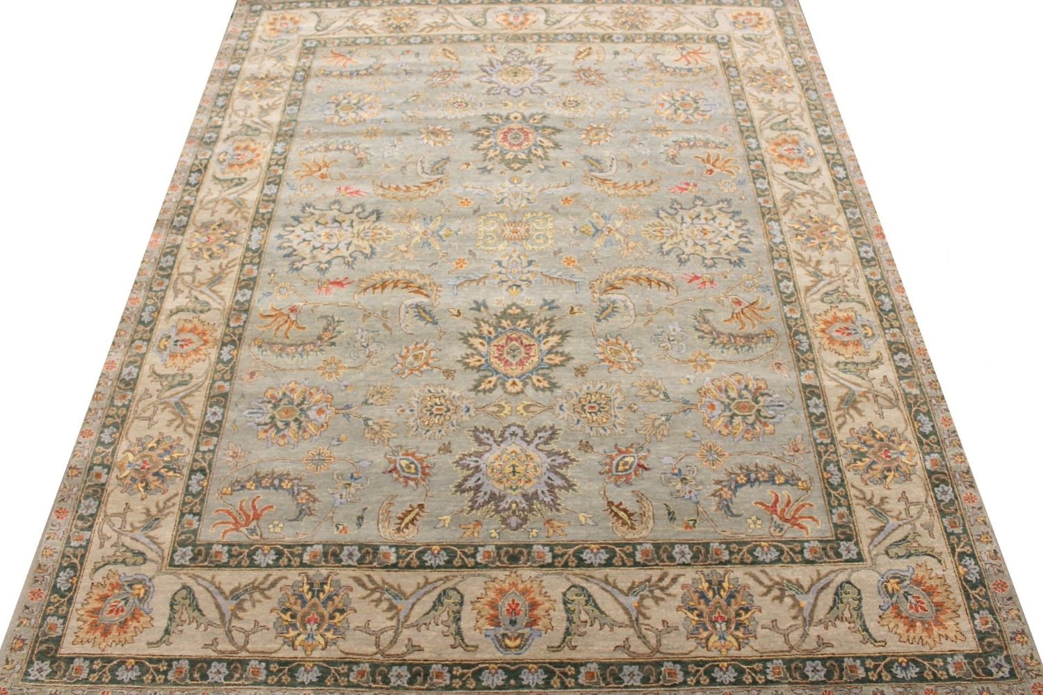 8x10 Traditional Hand Knotted Wool Area Rug - MR029588