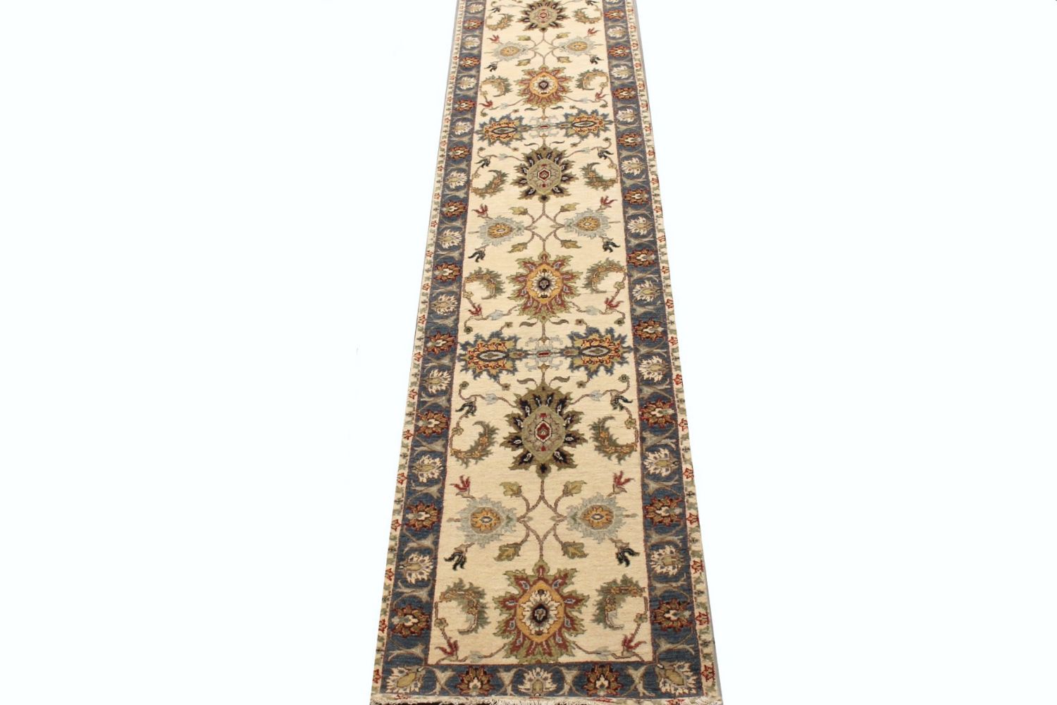 13 ft. & Longer Runner Traditional Hand Knotted Wool Area Rug - MR029596