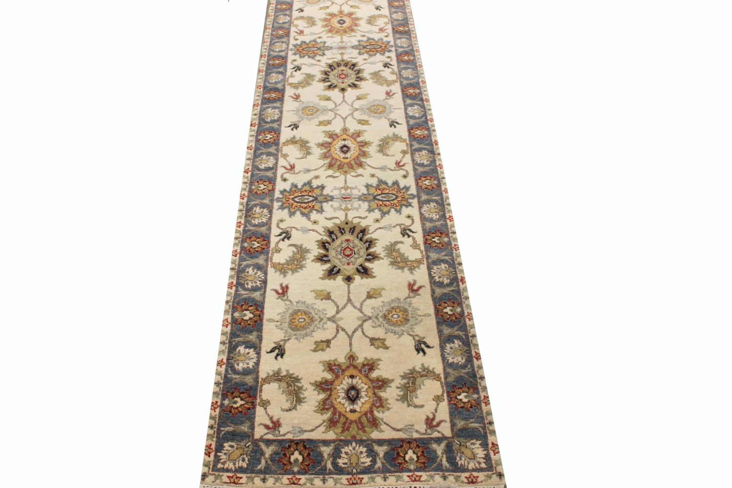 13 ft. & Longer Runner Traditional Hand Knotted Wool Area Rug - MR029596