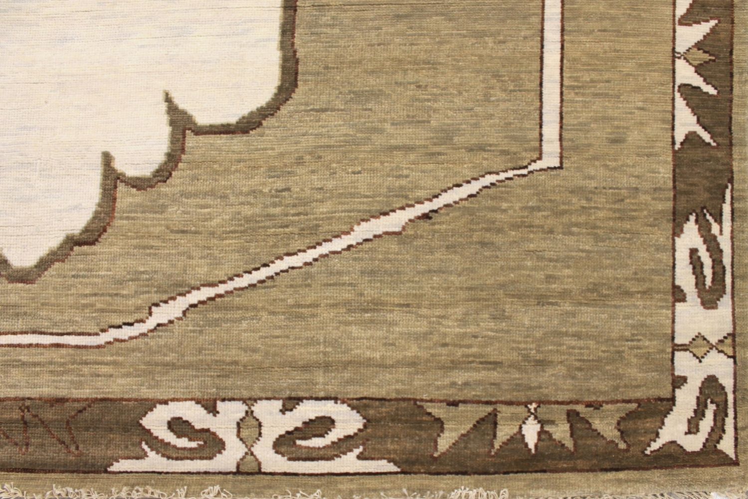 9x12 Tribal Hand Knotted Wool Area Rug - MR029599