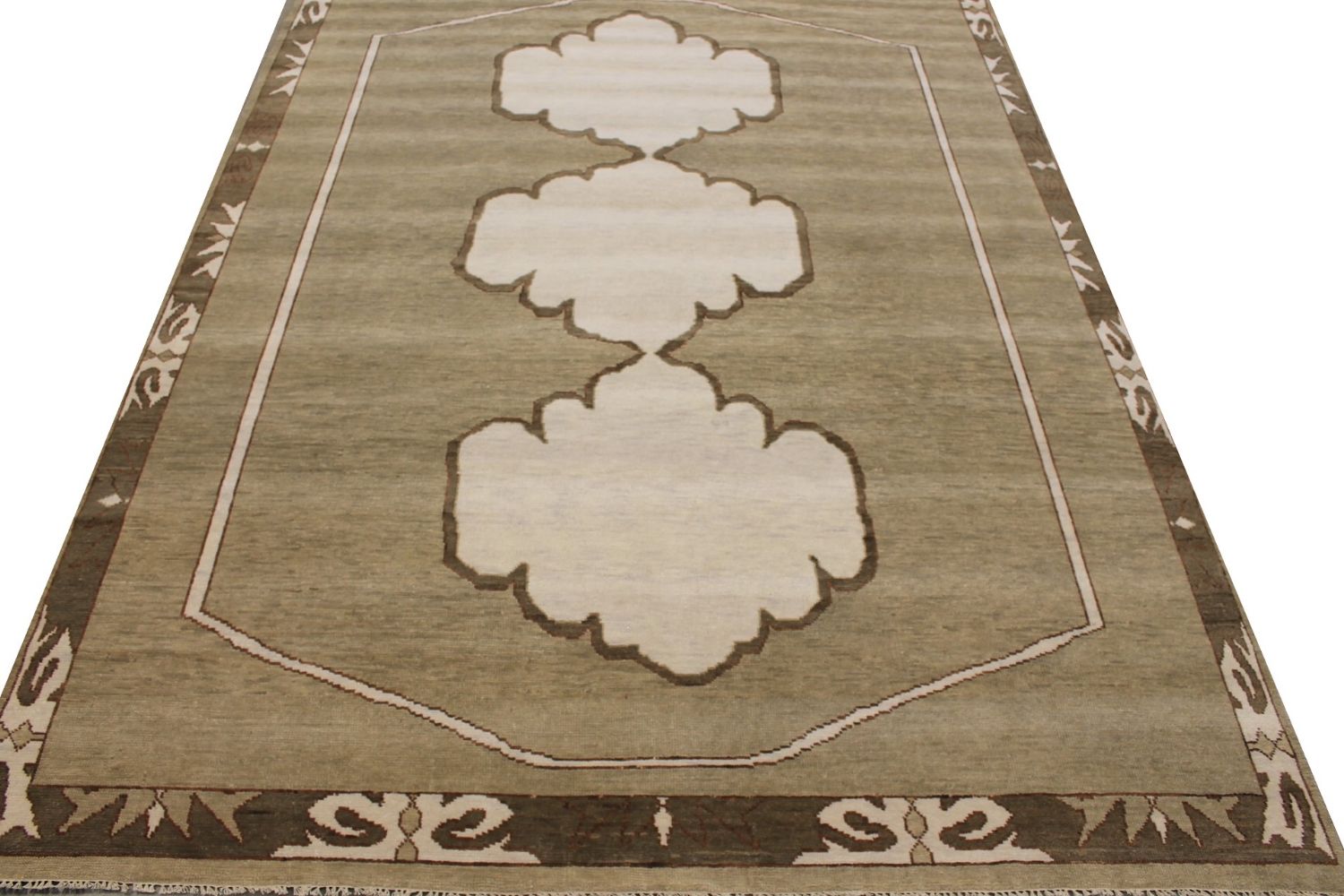 9x12 Tribal Hand Knotted Wool Area Rug - MR029599
