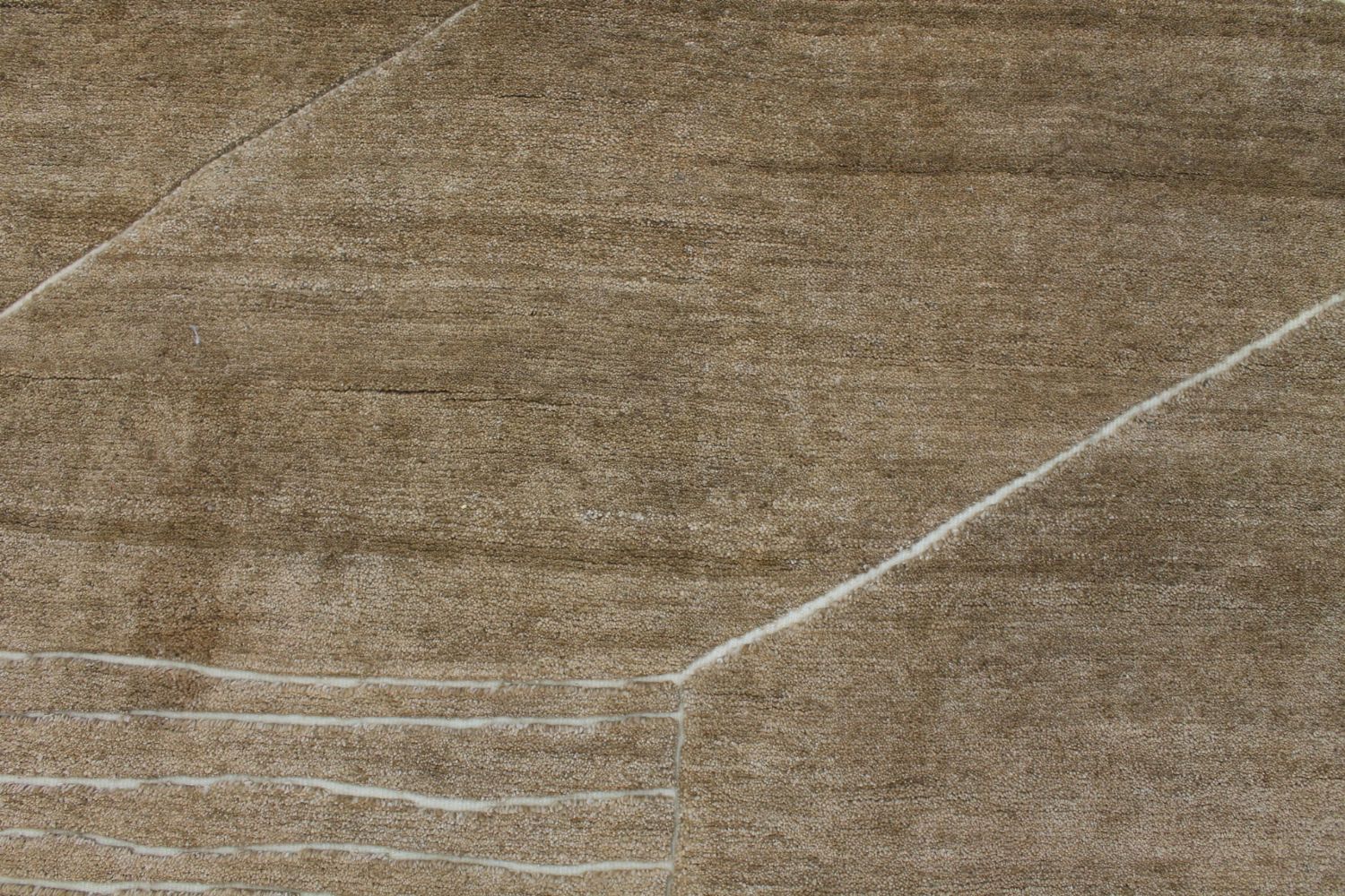 8x10 Casual Hand Knotted Wool Area Rug - MR029602