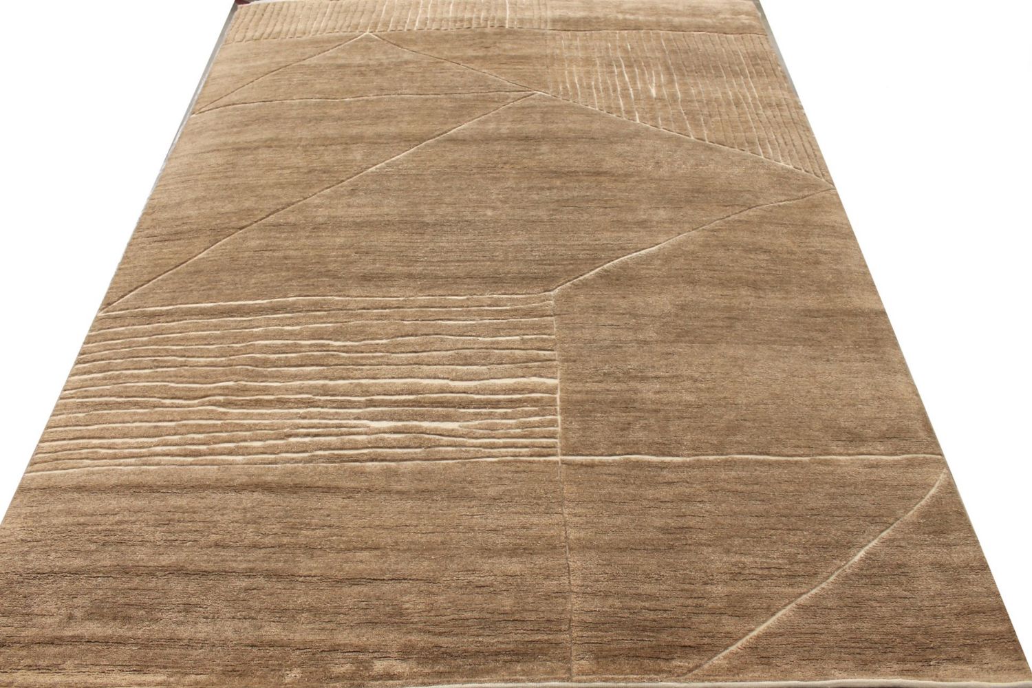 9x12 Casual Hand Knotted Wool Area Rug - MR029603