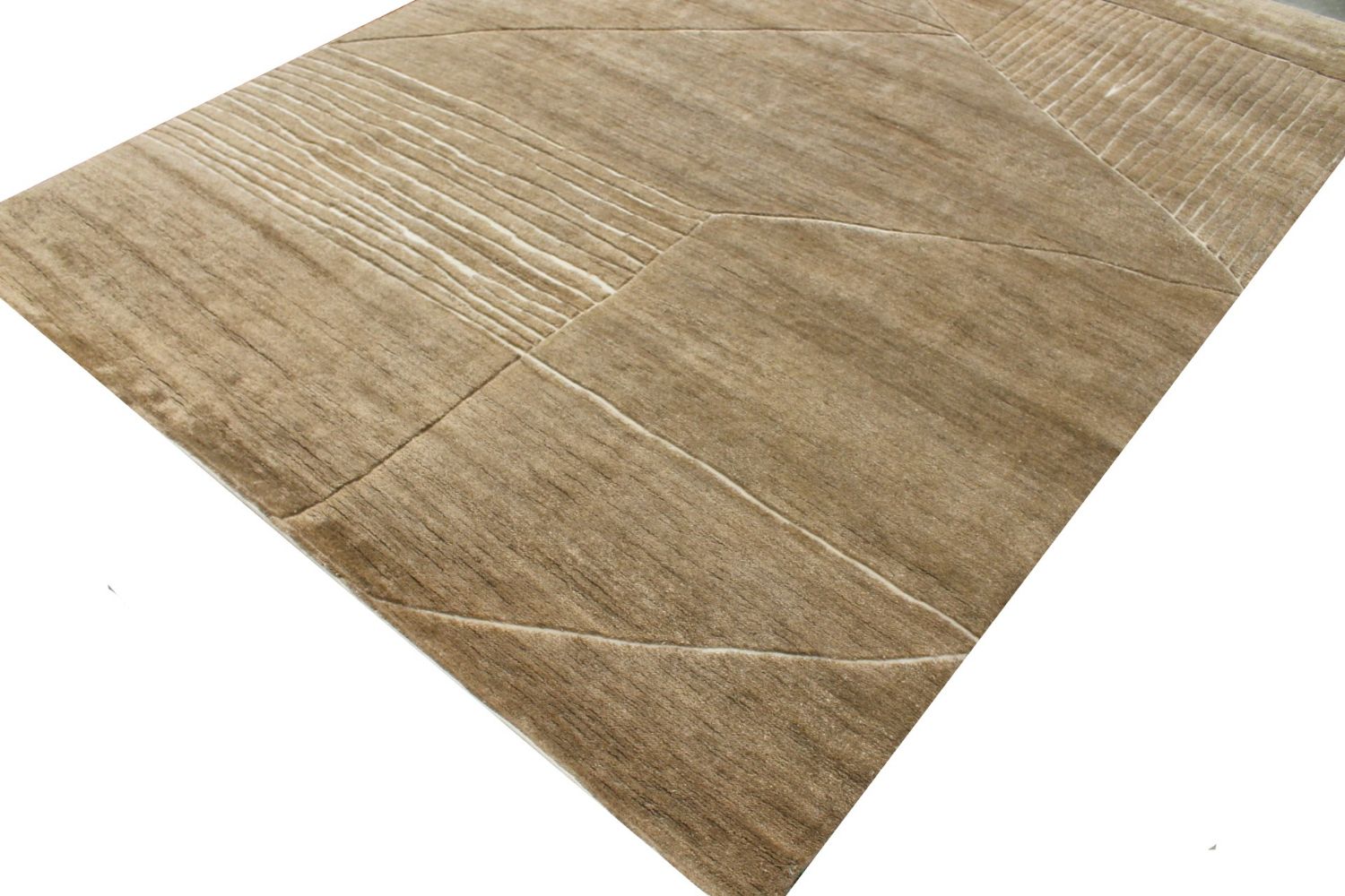 9x12 Casual Hand Knotted Wool Area Rug - MR029603