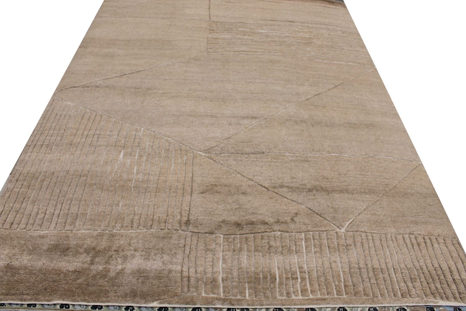 9x12 Casual Hand Knotted Wool Area Rug - MR029603