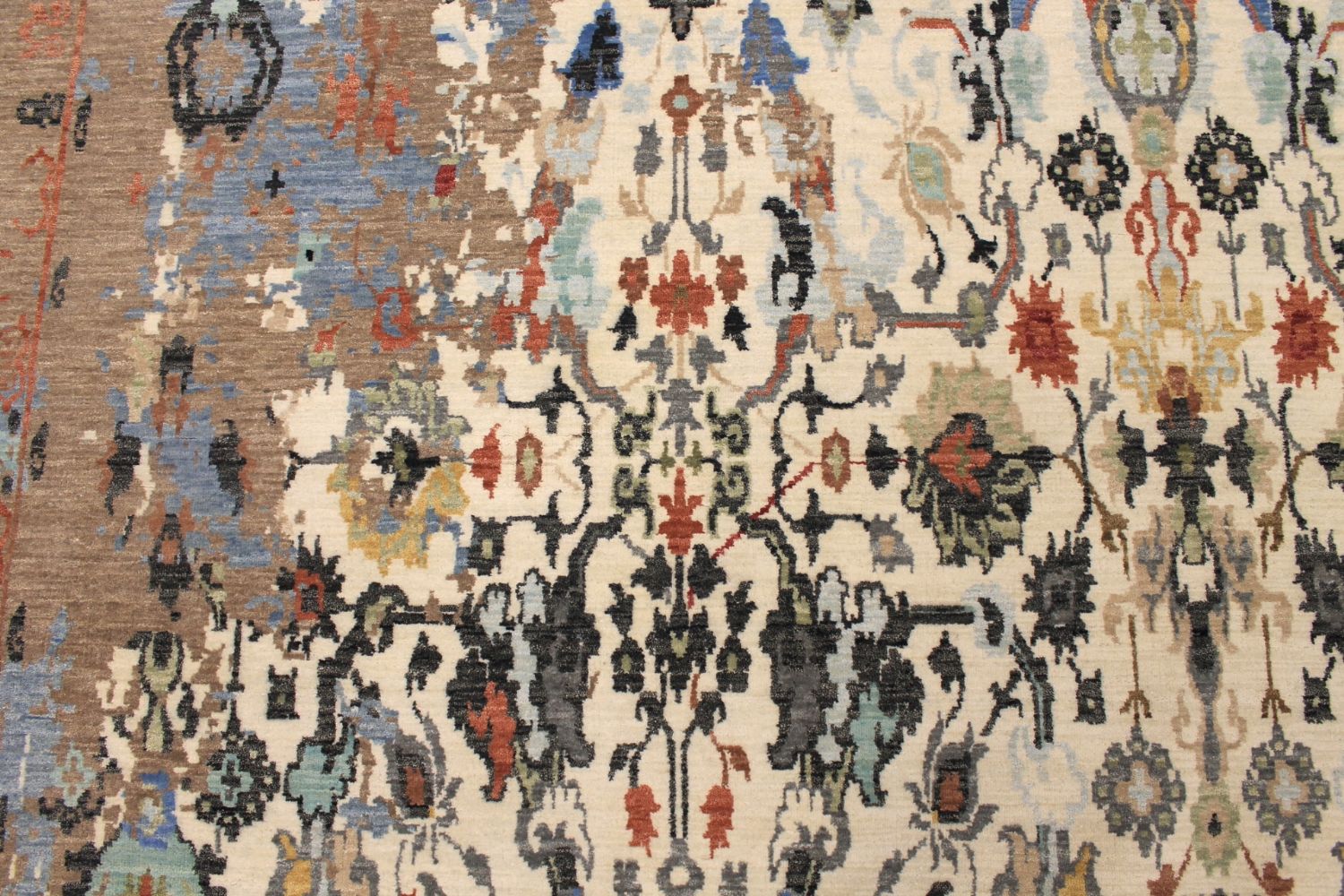 10x14 Transitional Hand Knotted Wool Area Rug - MR029610