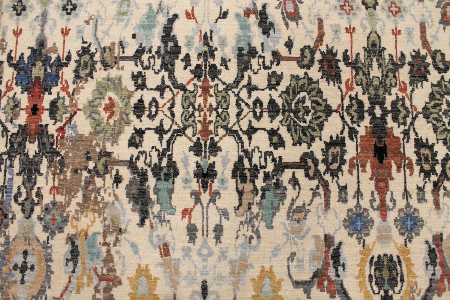 10x14 Transitional Hand Knotted Wool Area Rug - MR029610