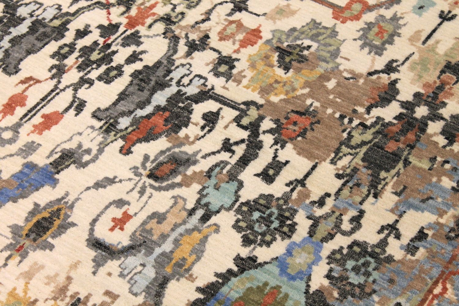10x14 Transitional Hand Knotted Wool Area Rug - MR029610