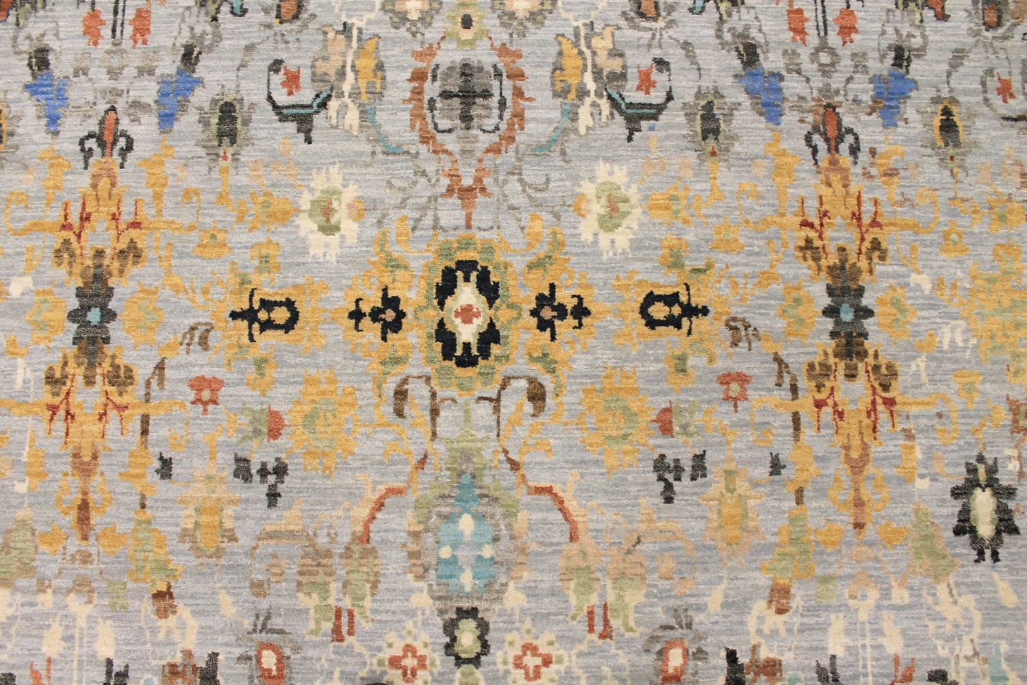 9x12 Transitional Hand Knotted Wool Area Rug - MR029611