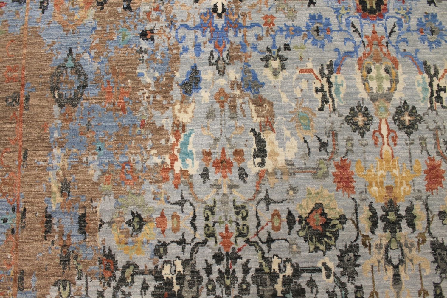 9x12 Transitional Hand Knotted Wool Area Rug - MR029611