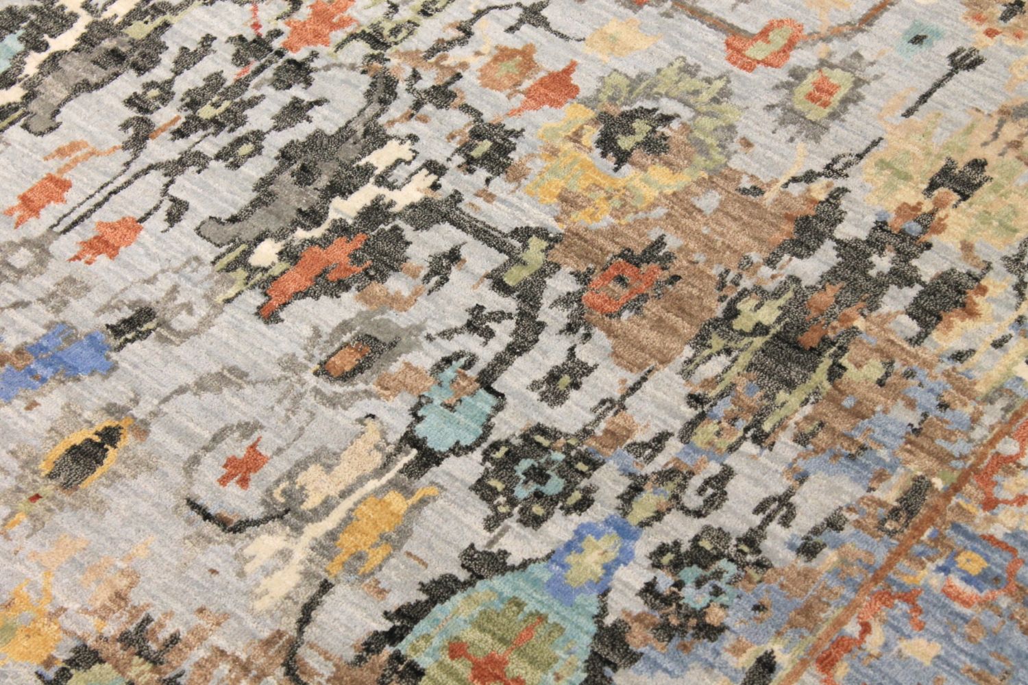 9x12 Transitional Hand Knotted Wool Area Rug - MR029611