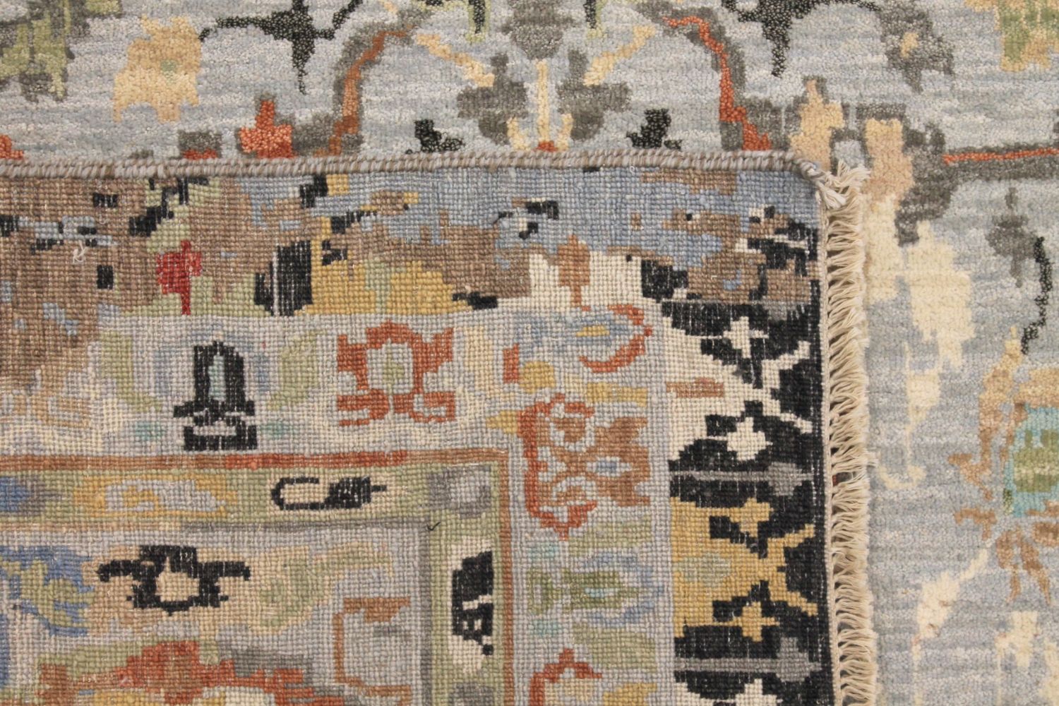 9x12 Transitional Hand Knotted Wool Area Rug - MR029611