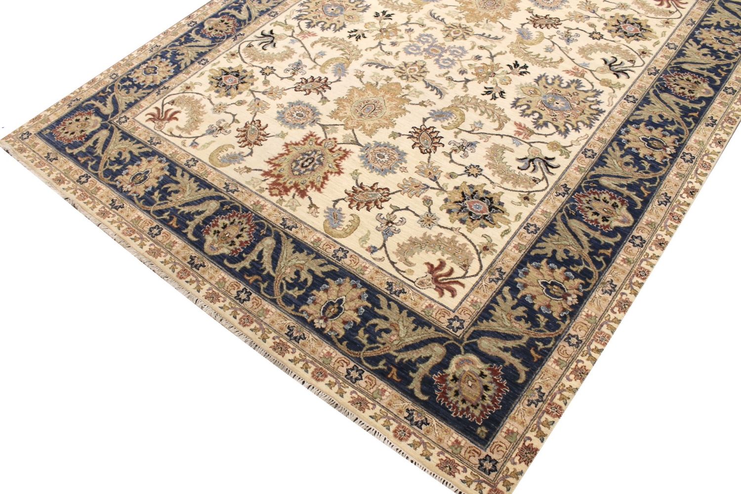 8x10 Traditional Hand Knotted Wool Area Rug - MR029615