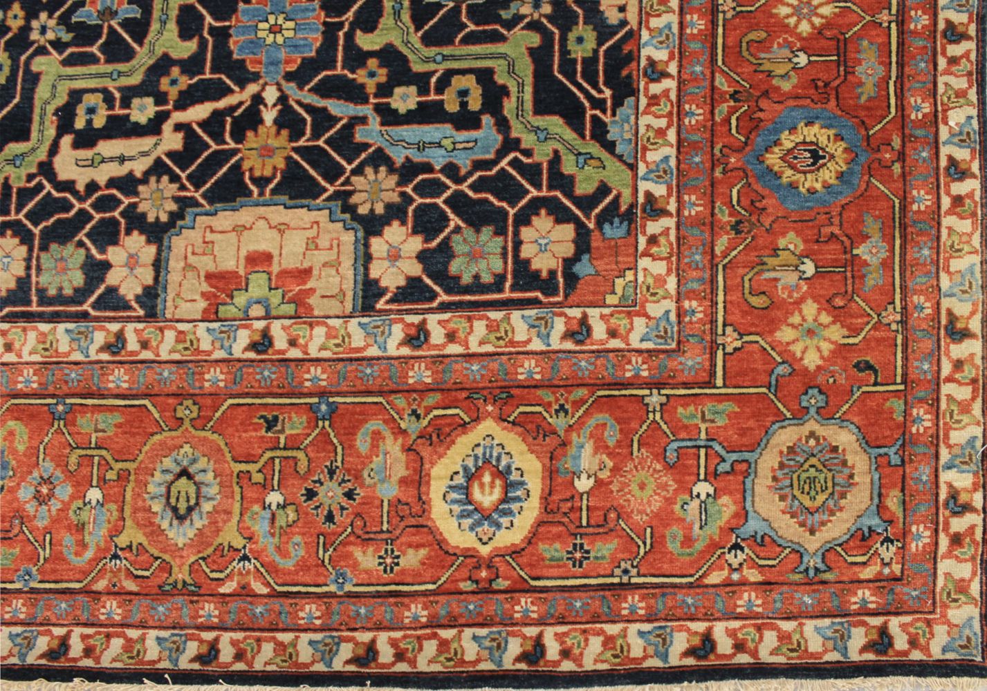 10x14 Heriz/Serapi Hand Knotted Wool Area Rug - MR029621