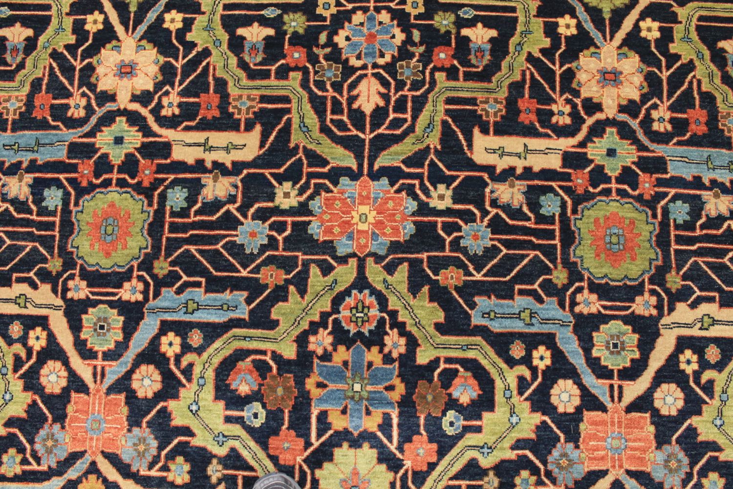 10x14 Heriz/Serapi Hand Knotted Wool Area Rug - MR029621