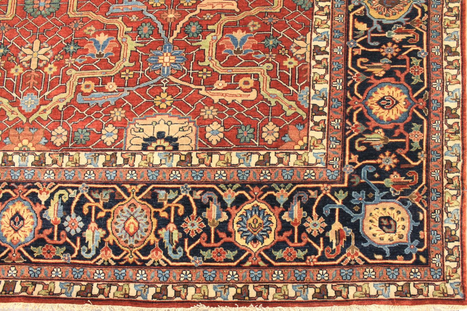 9x12 Heriz/Serapi Hand Knotted Wool Area Rug - MR029623