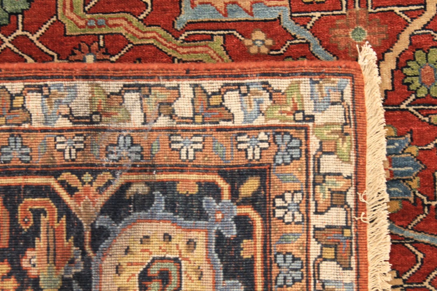 9x12 Heriz/Serapi Hand Knotted Wool Area Rug - MR029623