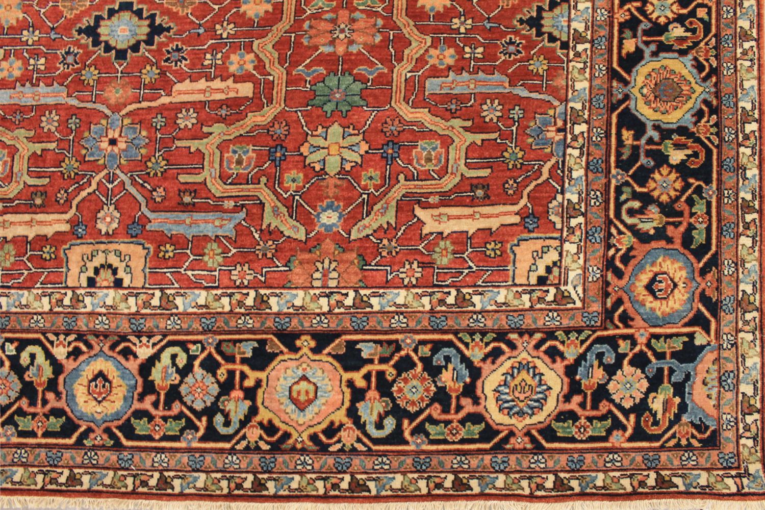 8x10 Heriz/Serapi Hand Knotted Wool Area Rug - MR029624