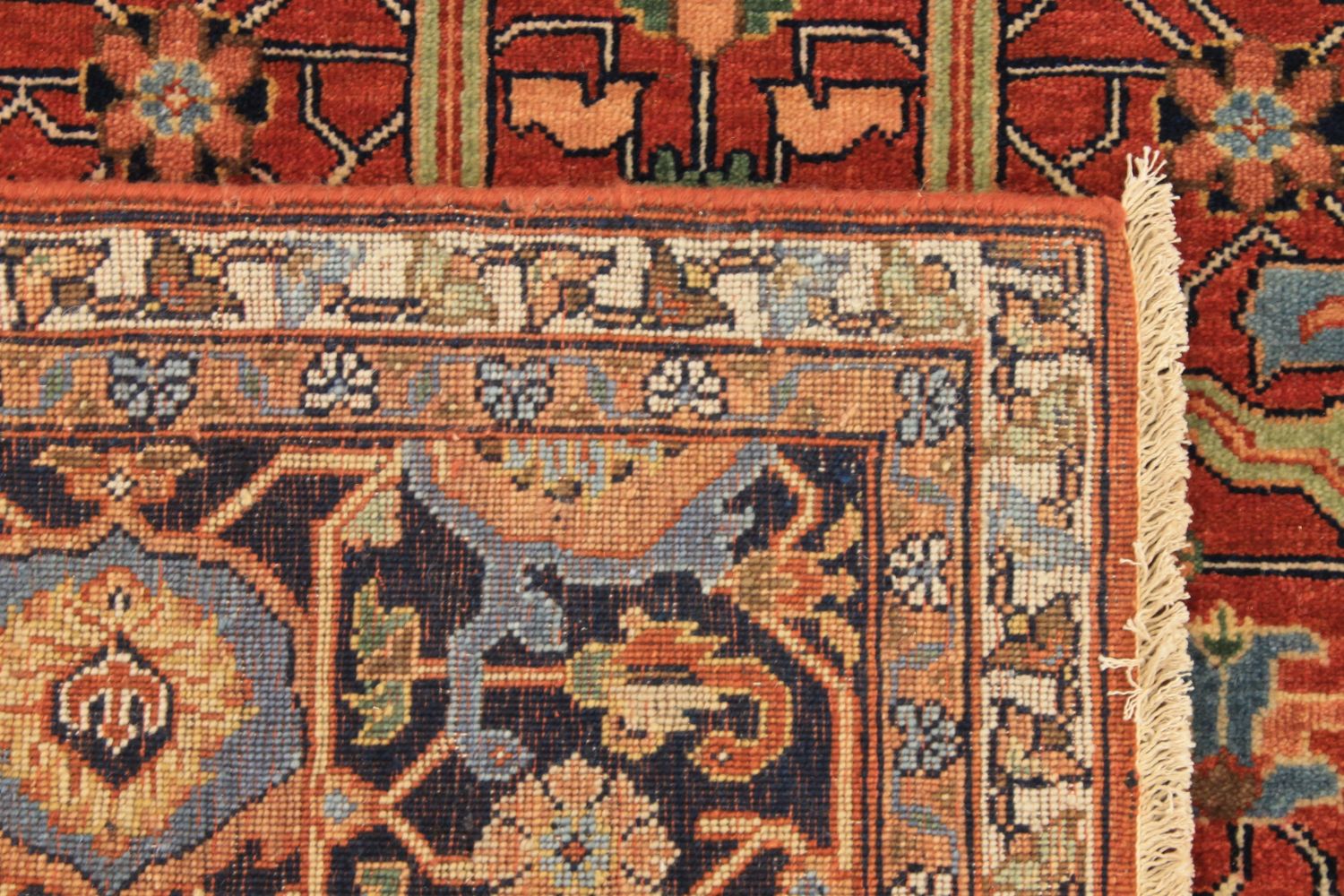 8x10 Heriz/Serapi Hand Knotted Wool Area Rug - MR029624