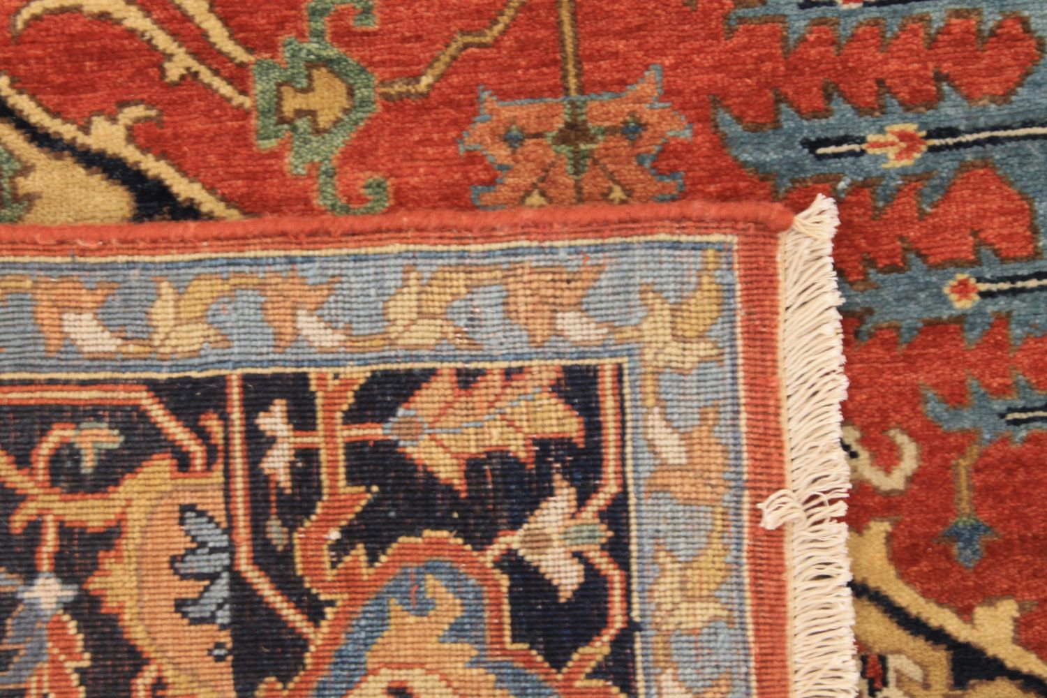 6x9 Heriz/Serapi Hand Knotted Wool Area Rug - MR029626
