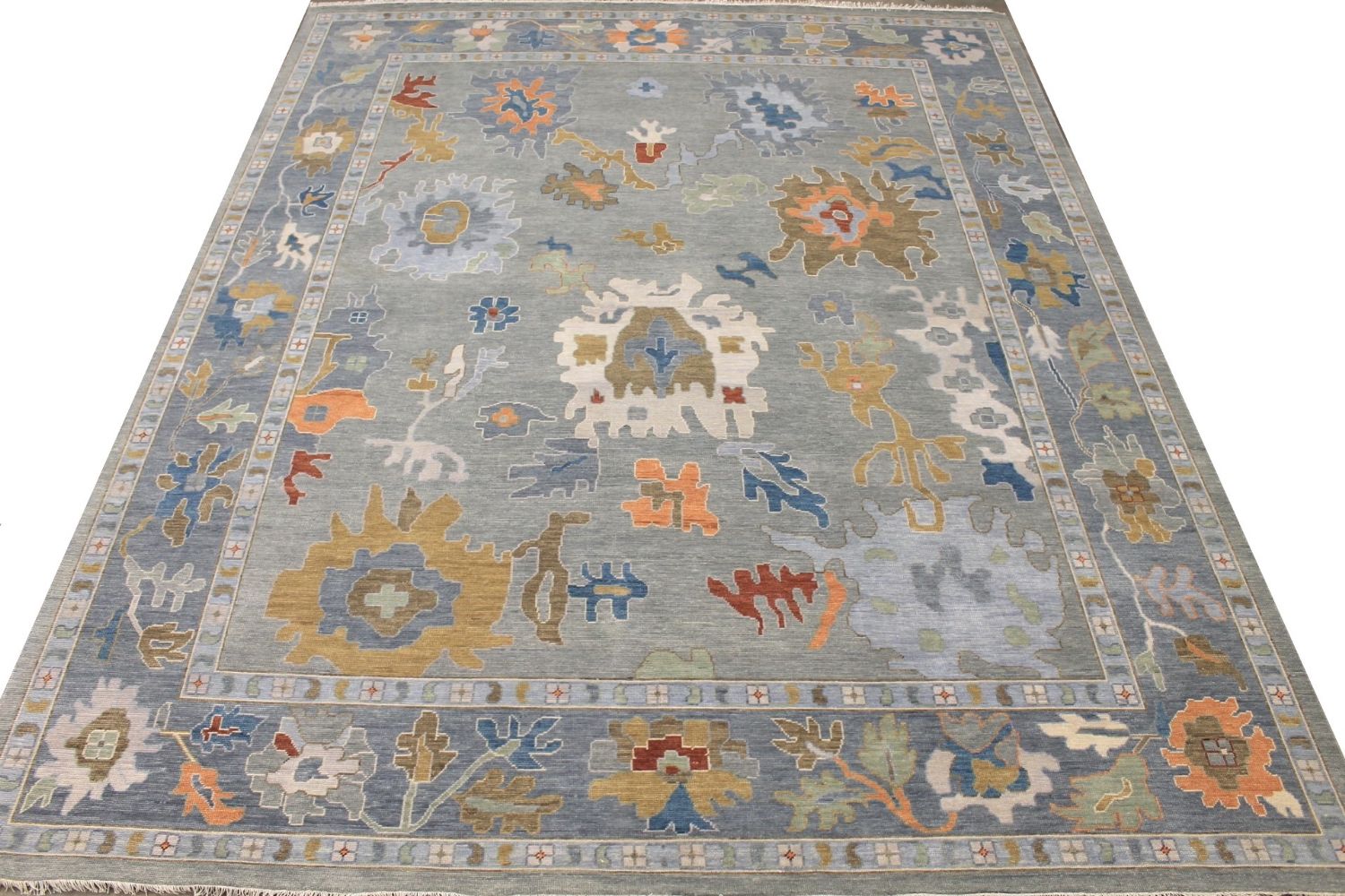 OVERSIZE Oushak Hand Knotted Wool Area Rug - MR029627