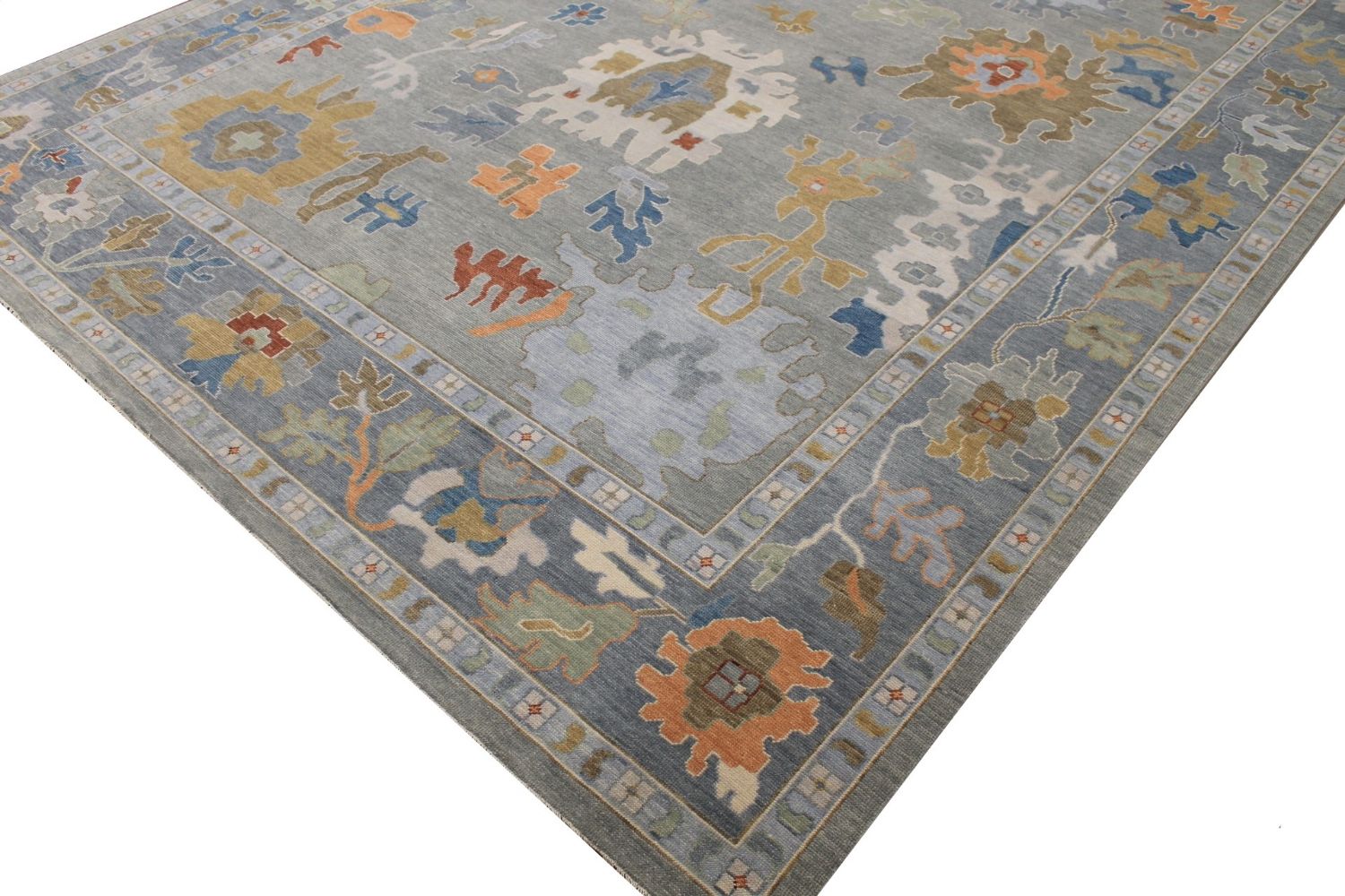 OVERSIZE Oushak Hand Knotted Wool Area Rug - MR029627