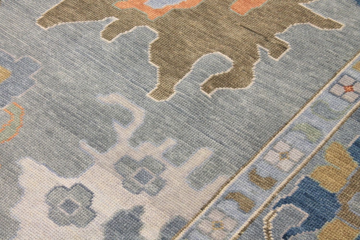 OVERSIZE Oushak Hand Knotted Wool Area Rug - MR029627
