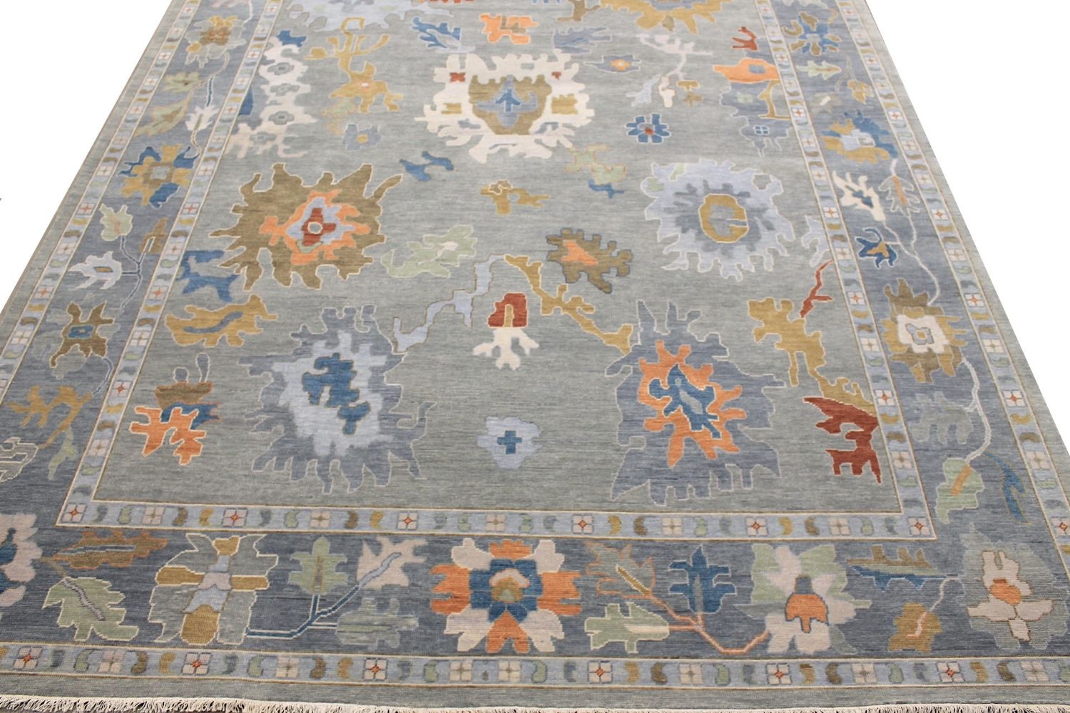 OVERSIZE Oushak Hand Knotted Wool Area Rug - MR029627