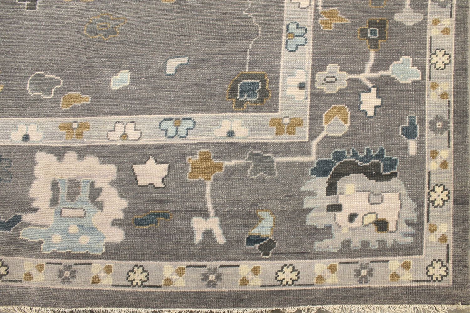 OVERSIZE Oushak Hand Knotted Wool Area Rug - MR029628