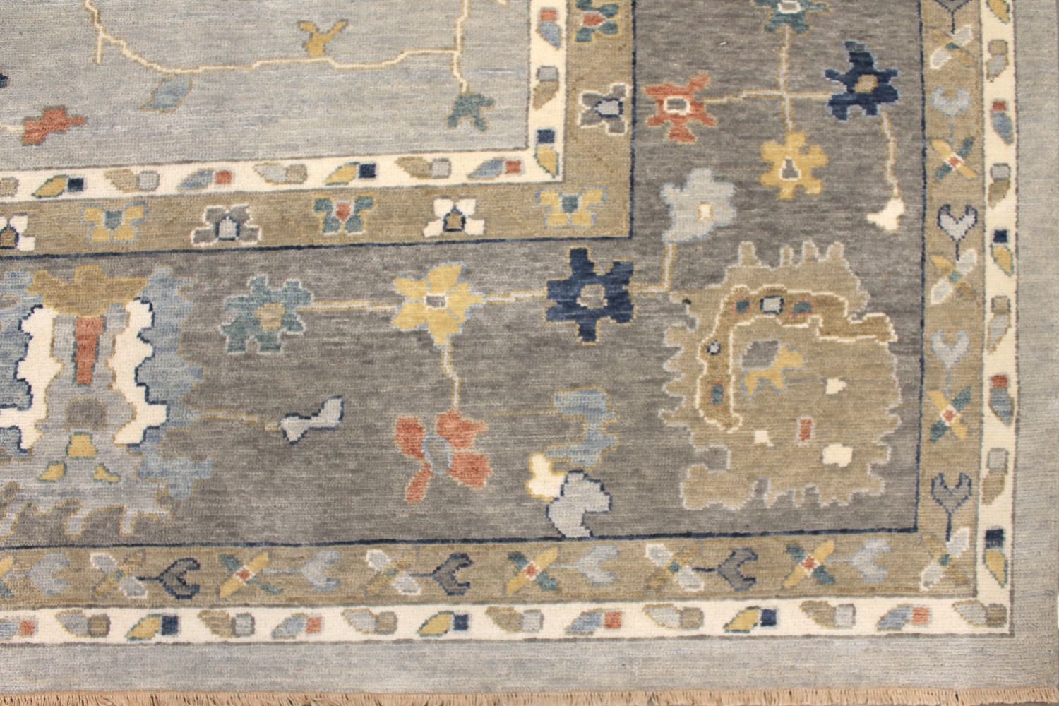OVERSIZE Oushak Hand Knotted Wool Area Rug - MR029638