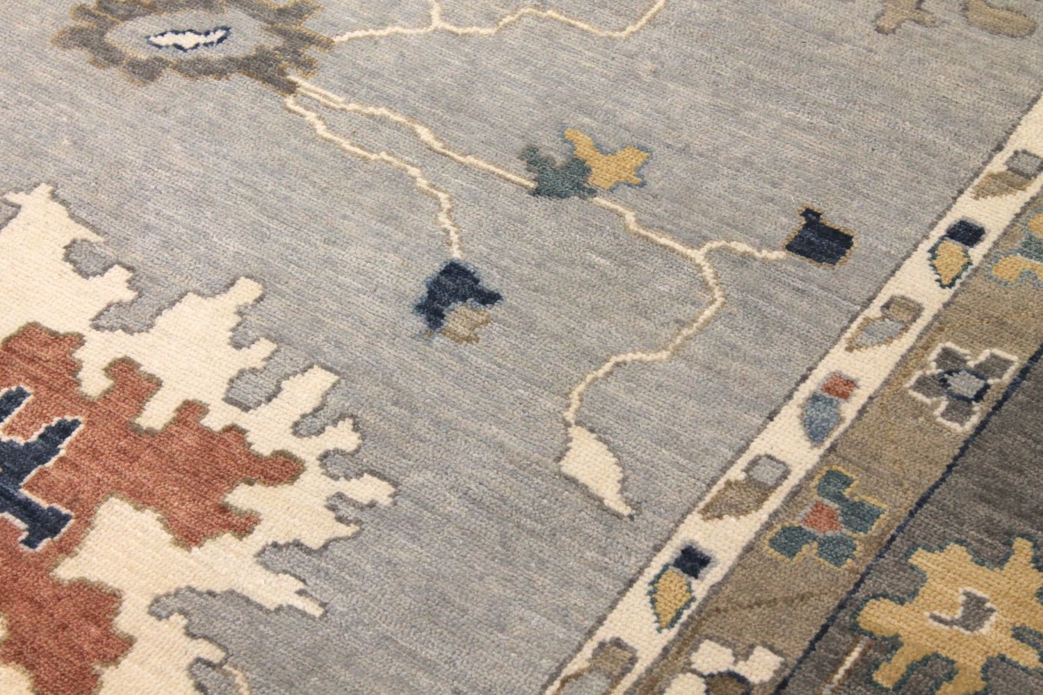 OVERSIZE Oushak Hand Knotted Wool Area Rug - MR029638